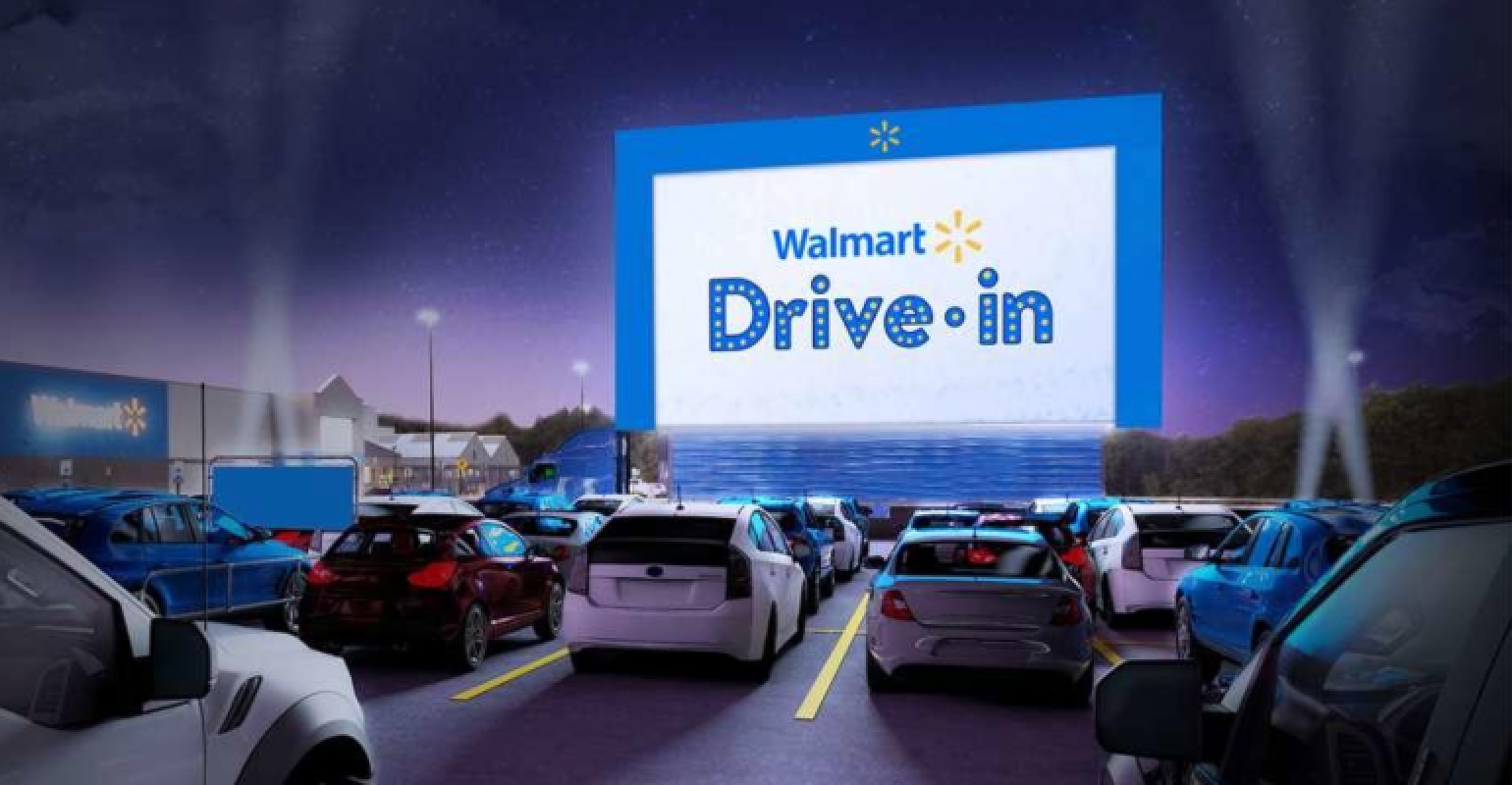 Walmart drive in movies
