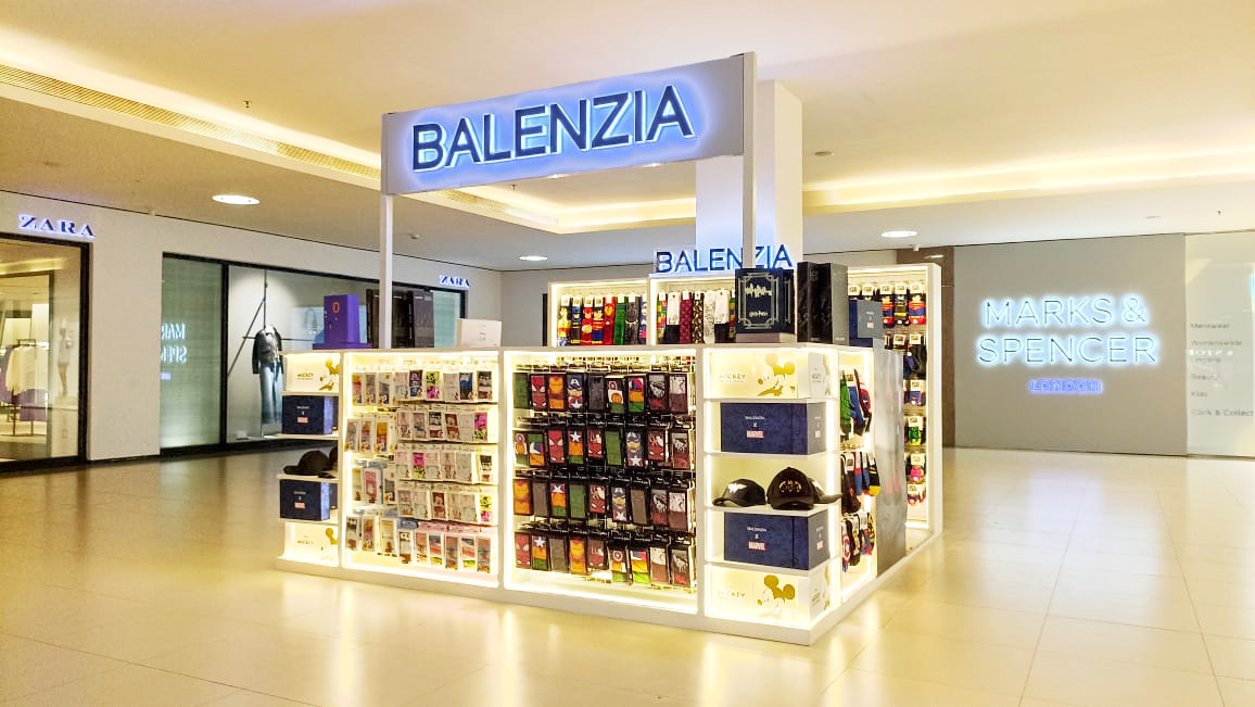 Balenzia Socks expands it retail footprint, announces 3rd store launch at VR Mall in Surat